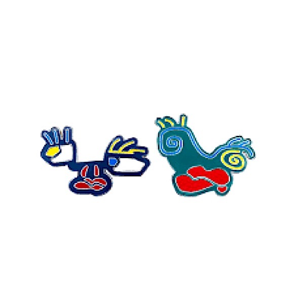 Artist made BTS V brooch faces set unopened. - Picture 2 of 3